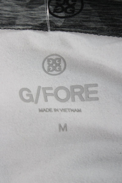 G/Fore Womens Full-Zip Hoodie Gray Camo Army Polyester Spandex Size M