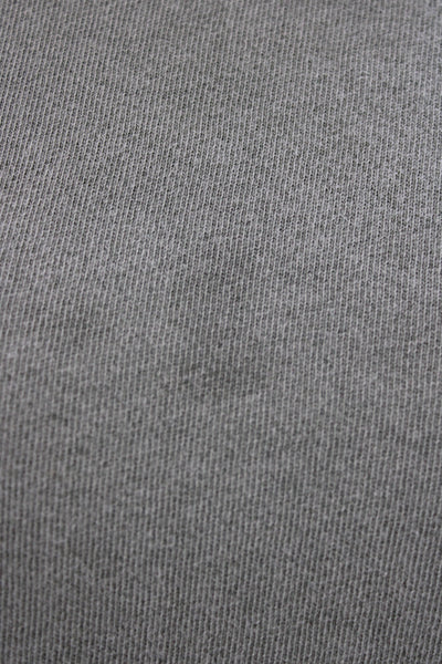 Perfect White Tee Womens Pullover Hoodie Green 100% Cotton Long Sleeve Size L