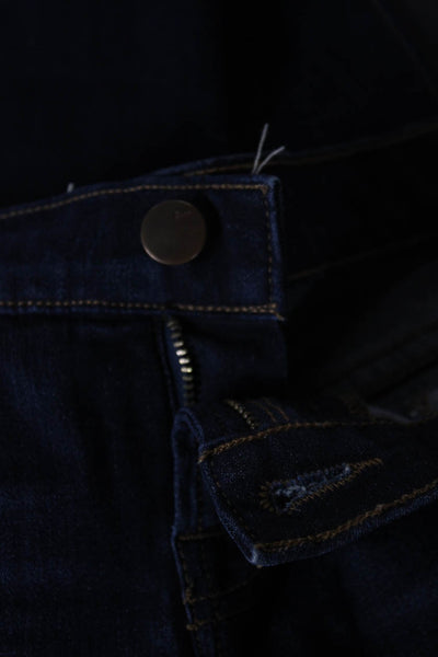 J Brand Women Skinny Ankle Dark Blue High Rise Jeans Size 24