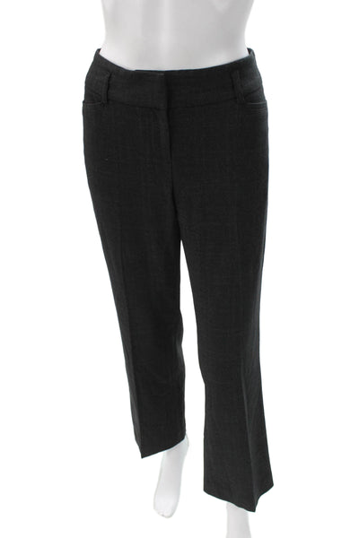 Amanda + Chelsea Womens Dark Gray Dress Pants Size 6