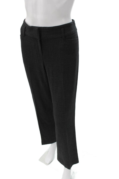 Amanda + Chelsea Womens Dark Gray Dress Pants Size 6