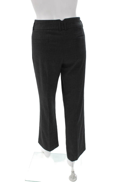 Amanda + Chelsea Womens Dark Gray Dress Pants Size 6