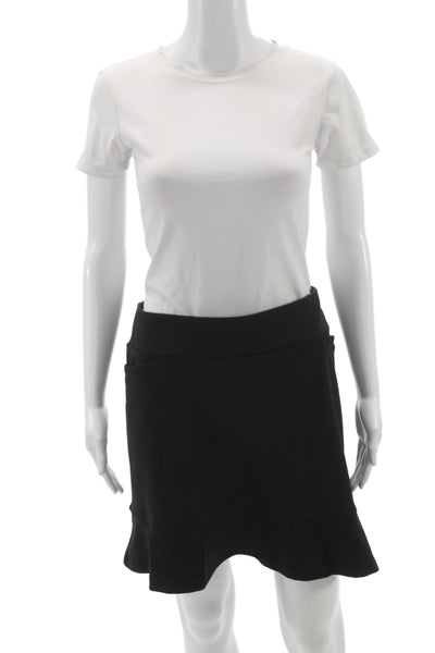 Tail Womens Black Flare Mini Skort Short Polyester Spandex Size L