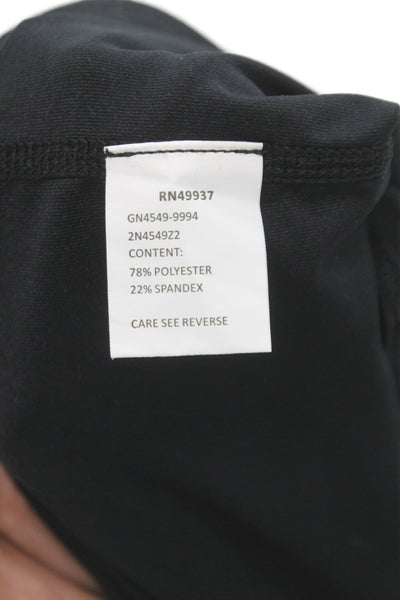 Tail Womens Black Flare Mini Skort Short Polyester Spandex Size L