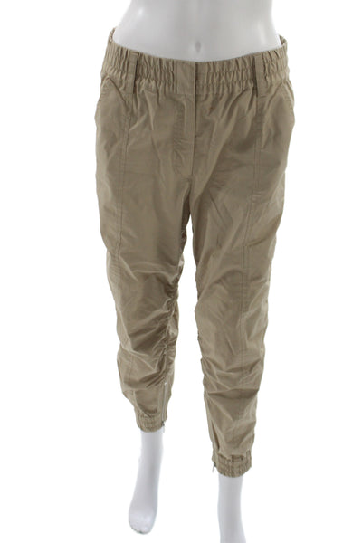 Derek Lam 10 Crosby Womens Jogger Khakis Beige Army Size 4