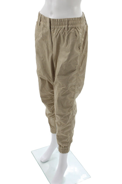 Derek Lam 10 Crosby Womens Jogger Khakis Beige Army Size 4