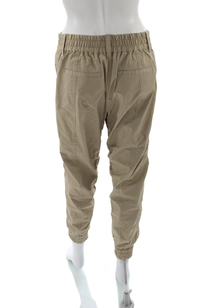 Derek Lam 10 Crosby Womens Jogger Khakis Beige Army Size 4