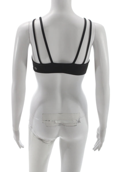 Lululemon Women's Double Back straps Sports Bra Black size S