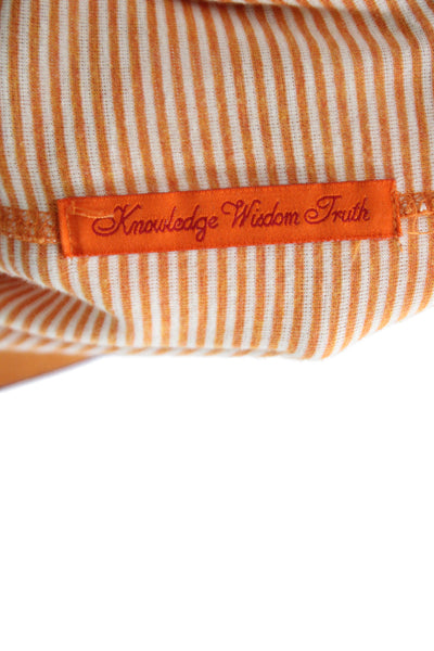 Robert Graham Mens Orange Zip Mockneck Pullover Sweater Size XL