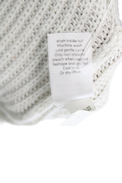 Athleta Womens Beige V-Neck Merino Blend Pullover Sweaters Long Sleeve Size XS