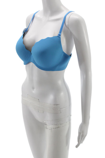 B.tempt'd by Wacoal Womens Push Up bra Blue Size 38B