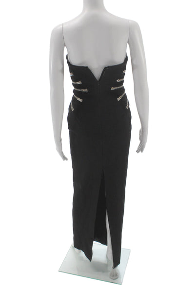 Alexander Wang Women Bodycon Maxi Dress Sleeveless Black Size 0
