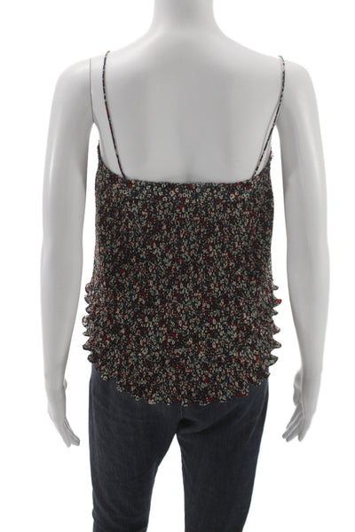 Derek Lam 10 Crosby Women Camisole Black Floral Sleeveless Bohemian Size 0