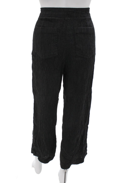 8 Seconds Womens Cropped Black Rayon Nylon Pants Size S