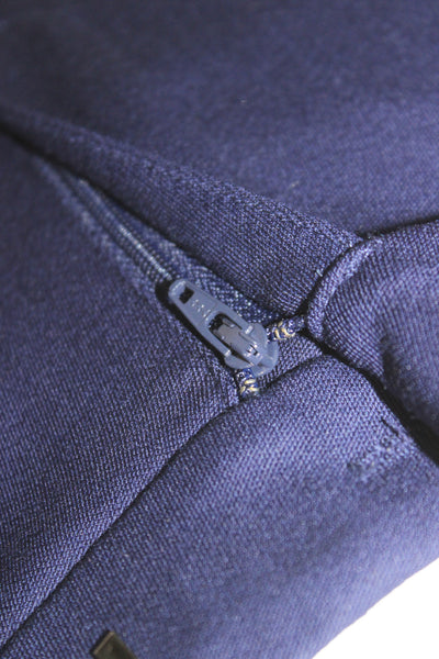 Rachel Zoe Womens Dress Pants Dark Blue Wool 34in Inseam Size 2