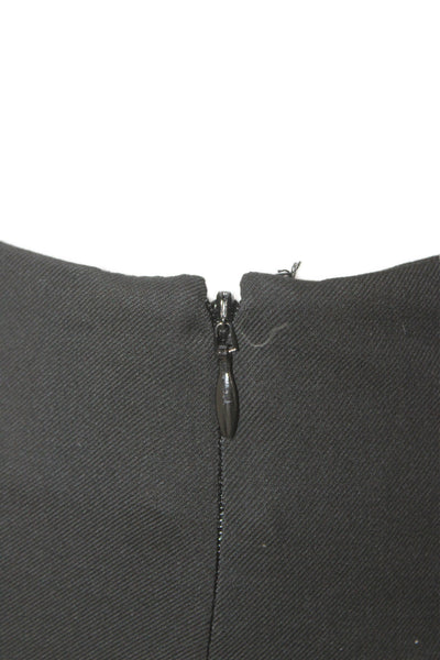 Rachel Zoe Womens Dress Pants Black Zip 34 Inseam Size 0