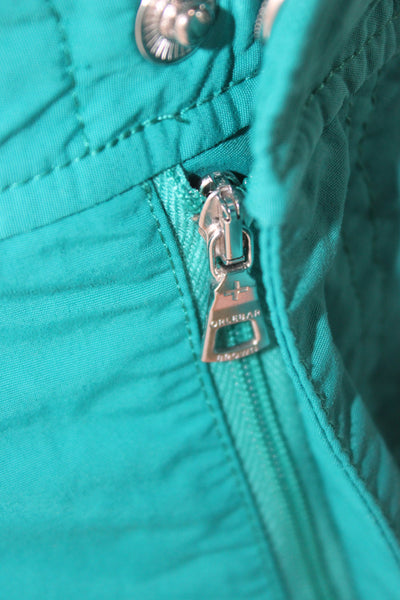 Orlebar Brown Mens Zipper Fly Lightweight Swim Trunks Teal Size 34