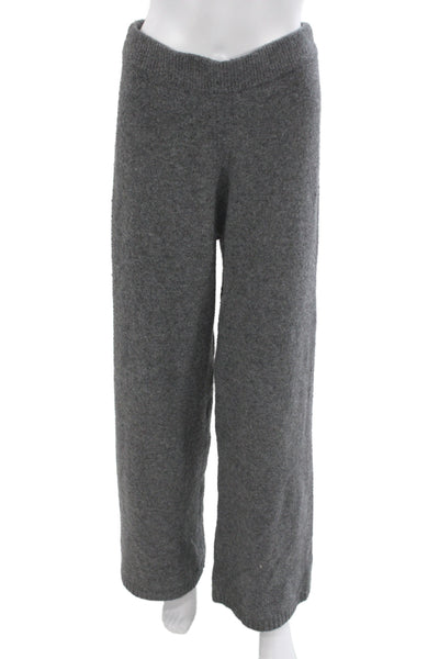 MNG Womens Sweatpants Gray Acrylic Polyester Wool Blend Size S