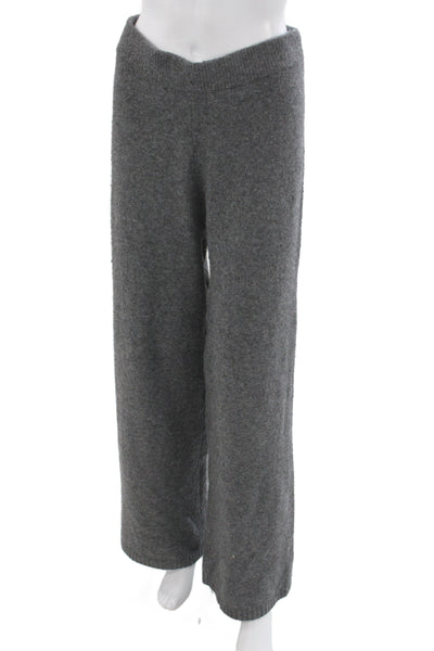 MNG Womens Sweatpants Gray Acrylic Polyester Wool Blend Size S