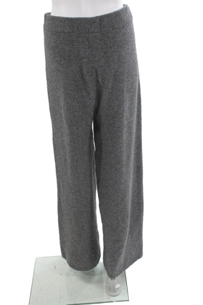 MNG Womens Sweatpants Gray Acrylic Polyester Wool Blend Size S