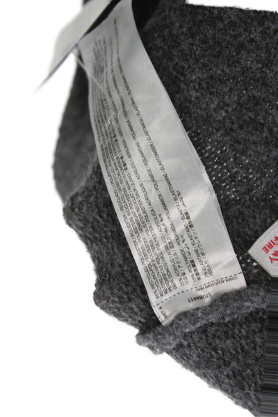 MNG Womens Sweatpants Gray Acrylic Polyester Wool Blend Size S