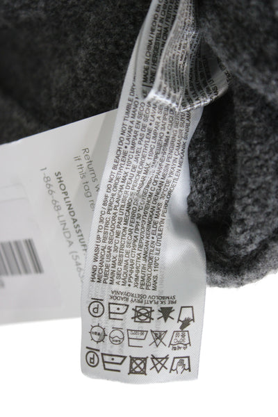 MNG Womens Sweatpants Gray Acrylic Polyester Wool Blend Size S