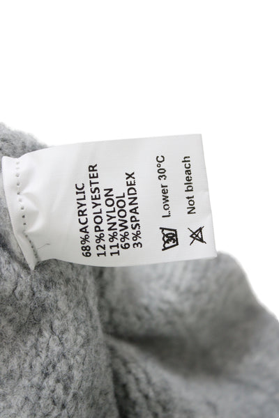 SNDYS. Women Mini Skirt Gray Size XS