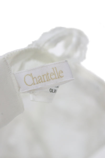 Chantelle Womens Sugar Lace Underwire Demi Bra White Size 36 C