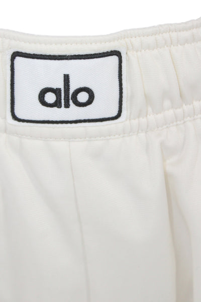 Alo Unisex White Designer Sweatpants Size S