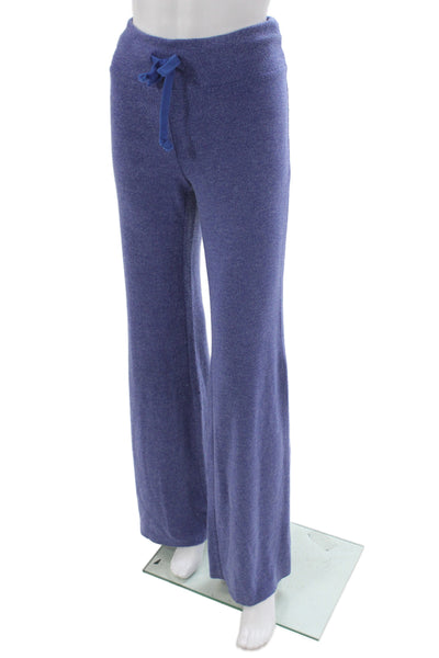 Wildfox Women Sweatpants Blue Drawstring Size L
