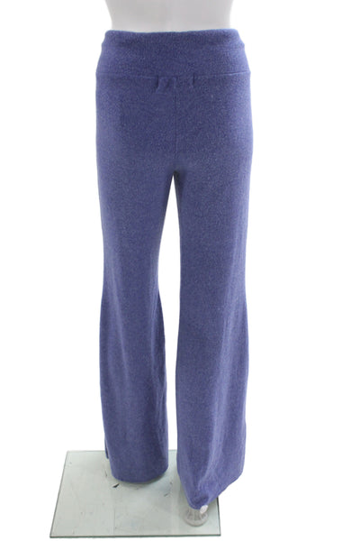 Wildfox Women Sweatpants Blue Drawstring Size L