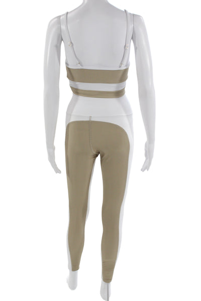 Beach Riot Womens Ankle Jeggings Tan Size S