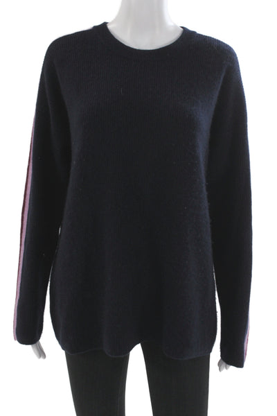 Velvet by Graham & Spencer Unisex Dark Blue Pullover Sweater Size L