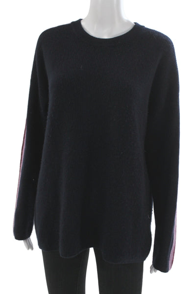 Velvet by Graham & Spencer Unisex Dark Blue Pullover Sweater Size L