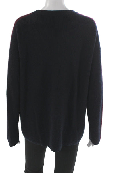 Velvet by Graham & Spencer Unisex Dark Blue Pullover Sweater Size L