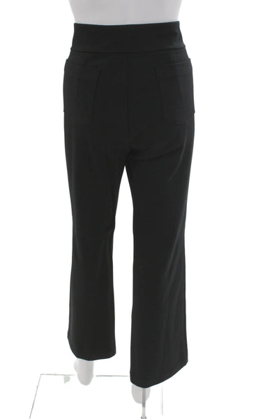 J. Mclaughlin Women Black Cropped Dress Pants Size L