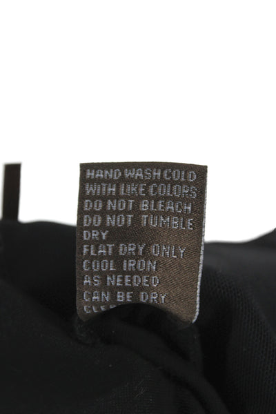 J. Mclaughlin Women Black Cropped Dress Pants Size L