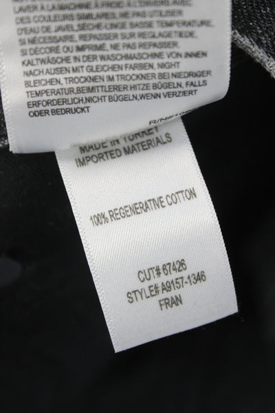 Agolde Unisex Cropped Straight High Rise Dark Gray Jeans Size 32