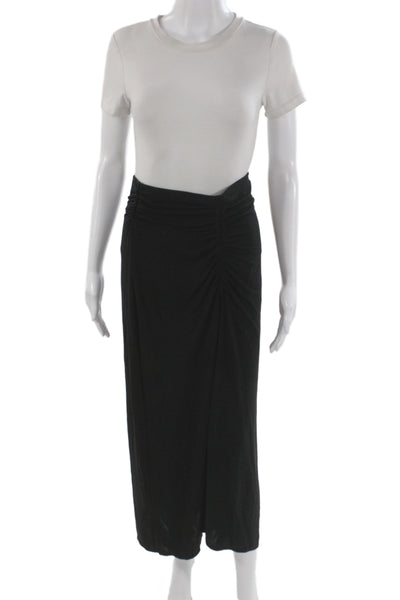 A.L.C. Womens Black Midi Skirt Size M