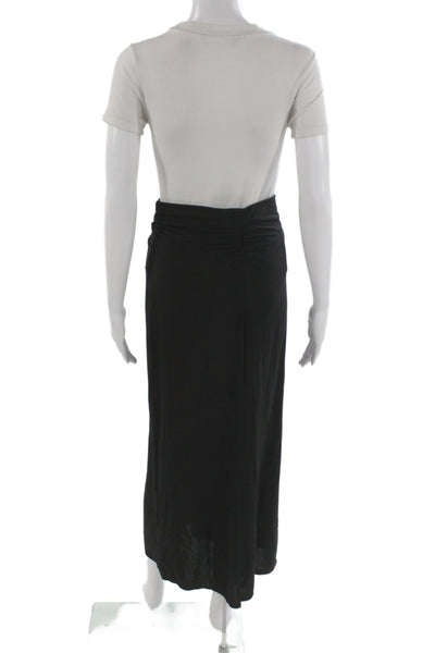 A.L.C. Womens Black Midi Skirt Size M