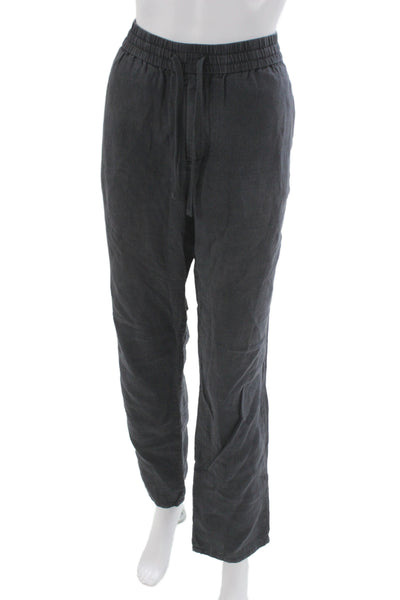 Vince Mens Dark Gray Hemp Jogger Pants Size M