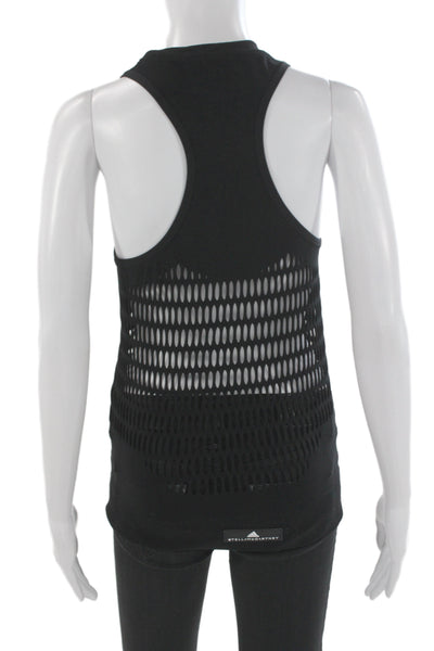 Adidas by Stella McCartney Women Black Sleeveless Tank Crew Neck Size M