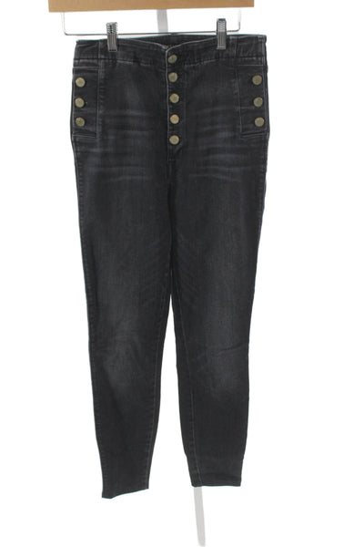 J Brand Women Skinny Ankle Dark Gray Jeans Size 27