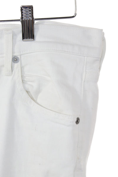 Citizens of Humanity Women Boyfriend White Jeans Size 28