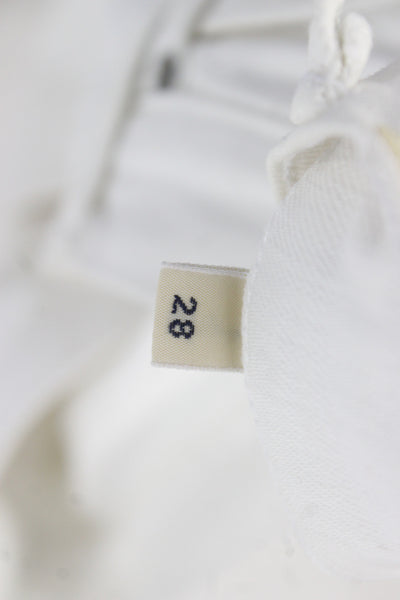 Citizens of Humanity Women Boyfriend White Jeans Size 28