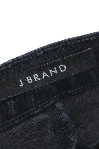 J Brand Women Skinny Ankle Dark Blue Jeans Petite Size 28
