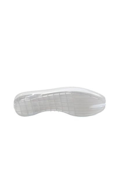 Jeffrey Campbell Womens Slide On Ballet Flats Clear Size 7