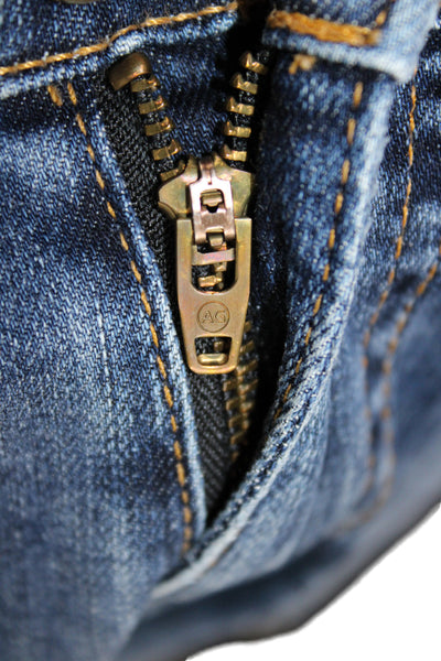 AG Adriano Goldschmied Womens Ankle Skinny Jeans Dark Blue High Rise Size 23