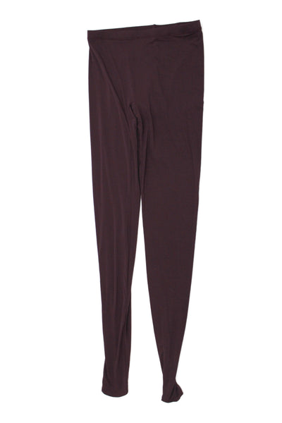Naked Wardrobe Womens Ankle Jeggings Purple 75% Nylon 25% Spandex Size S