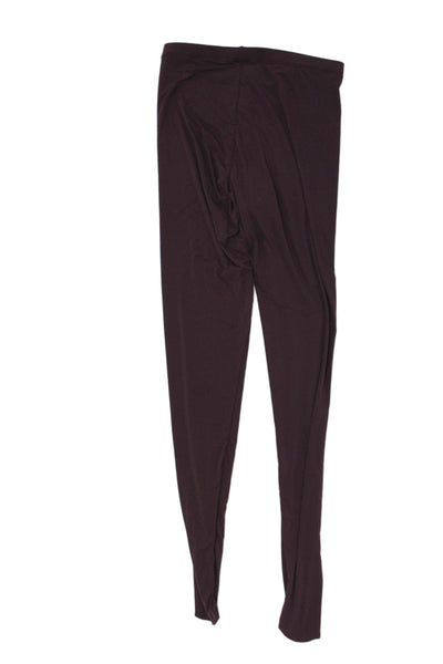 Naked Wardrobe Womens Ankle Jeggings Purple 75% Nylon 25% Spandex Size S